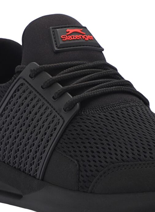 Slazenger TEND I Erkek Sneaker Ayakkabı Siyah / Kırmızı - Görsel 5