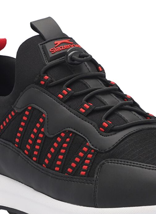 Slazenger TITAN I Erkek Sneaker Ayakkabı Siyah / Kırmızı - Görsel 5