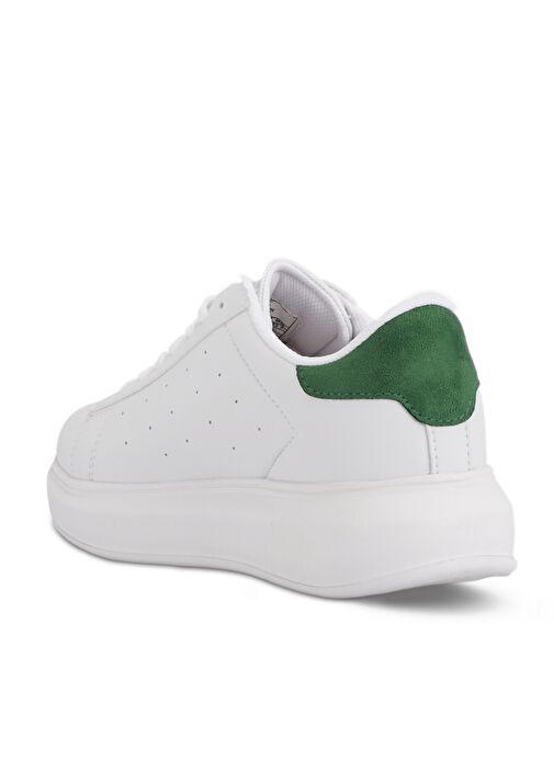 Slazenger ZARATHUSTRA I Kadın Sneaker Ayakkabı Beyaz / Yeşil - Görsel 4