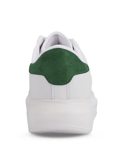 Slazenger ZARATHUSTRA I Kadın Sneaker Ayakkabı Beyaz / Yeşil - Görsel 7