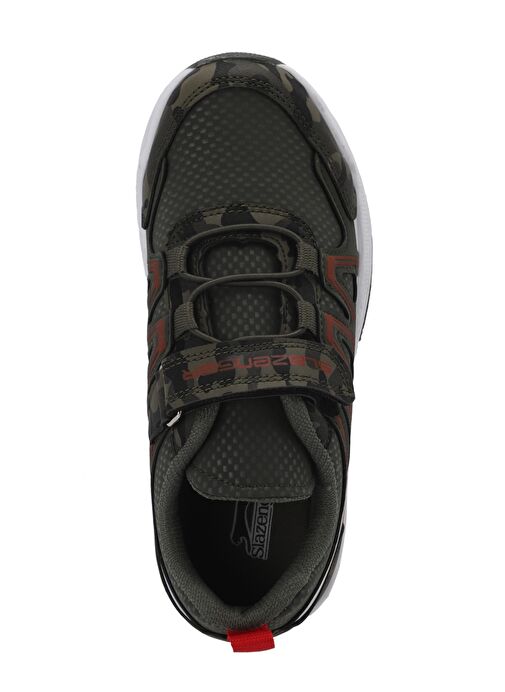 Slazenger ELIPS Erkek Çocuk Sneaker Ayakkabı Haki Kamuflaj - Görsel 6
