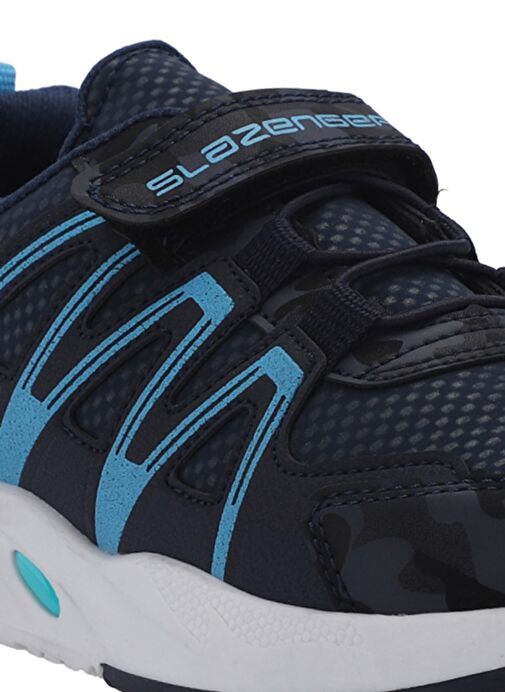 Slazenger ELIPS Erkek Çocuk Sneaker Ayakkabı Lacivert Kamuflaj - Görsel 5