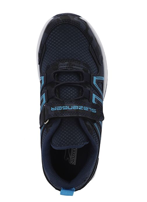 Slazenger ELIPS Erkek Çocuk Sneaker Ayakkabı Lacivert Kamuflaj - Görsel 6