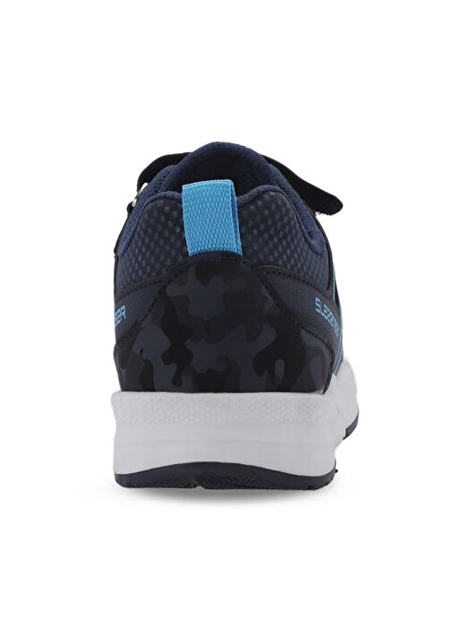 Slazenger ELIPS Erkek Çocuk Sneaker Ayakkabı Lacivert Kamuflaj - Görsel 7