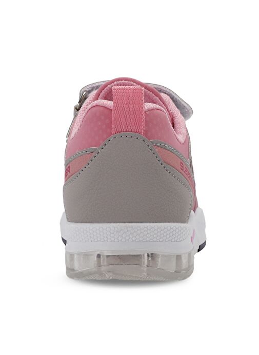 Slazenger ELIPS Unisex Çocuk Sneaker Ayakkabı Gri / Pembe - Görsel 7