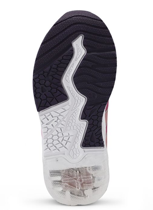 Slazenger ELIPS Unisex Çocuk Sneaker Ayakkabı Gri / Pembe - Görsel 8