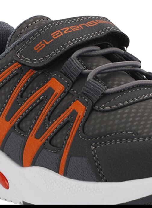 Slazenger ELIPS Unisex Çocuk Sneaker Ayakkabı Koyu Gri - Görsel 5