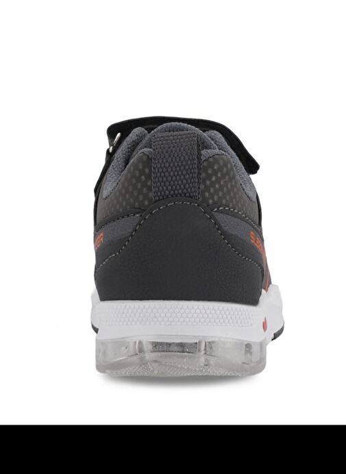 Slazenger ELIPS Unisex Çocuk Sneaker Ayakkabı Koyu Gri - Görsel 7