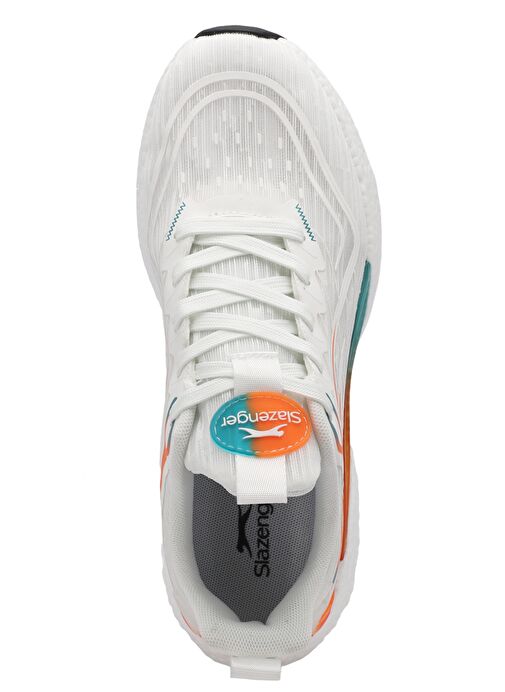 Slazenger WARWICK Erkek Sneaker Ayakkabı Beyaz / Turuncu - Görsel 6