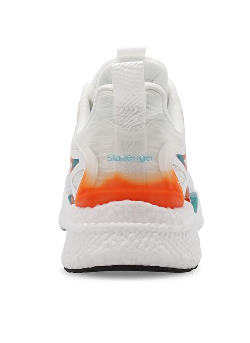 Slazenger WARWICK Erkek Sneaker Ayakkabı Beyaz / Turuncu - Görsel 7