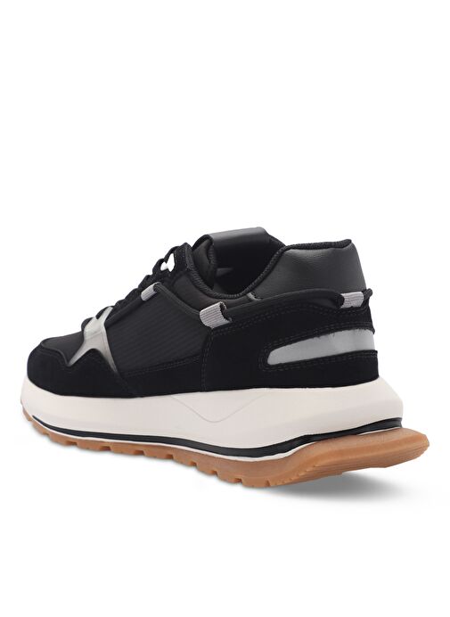 Slazenger WILLARD Erkek Sneaker Ayakkabı Siyah - Görsel 4