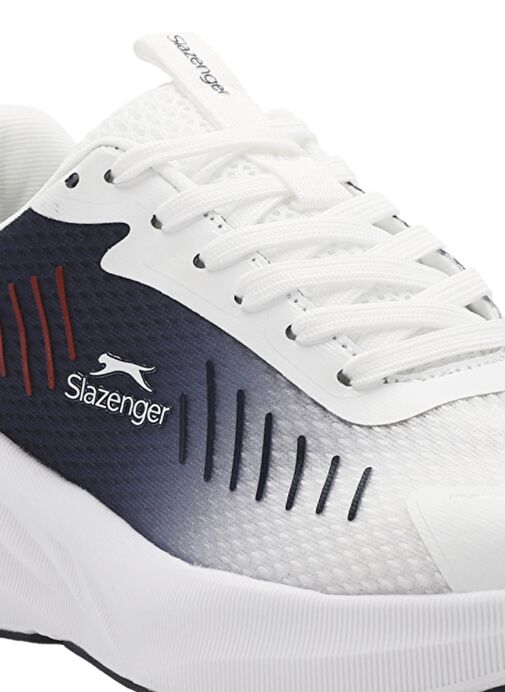 Slazenger WOLLY Erkek Sneaker Ayakkabı Beyaz / Lacivert - Görsel 5