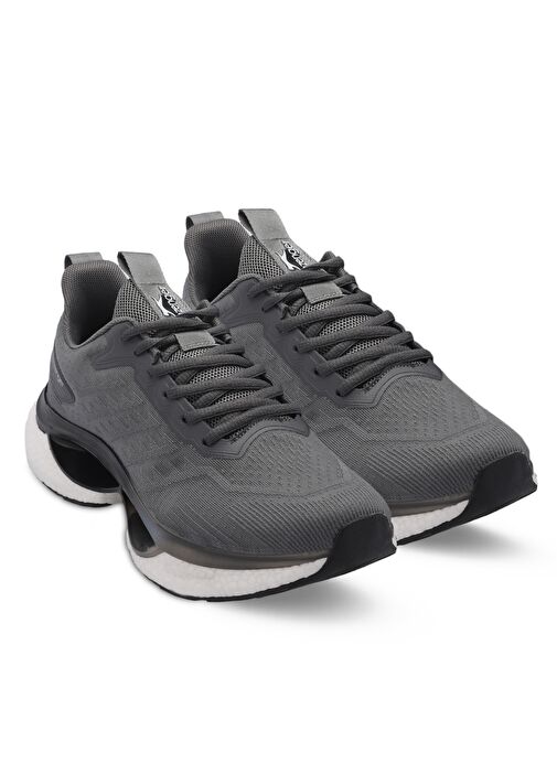 Slazenger WILLOCK Erkek Sneaker Ayakkabı Koyu Gri - Görsel 3