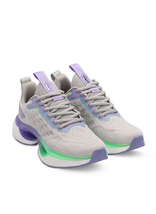 Slazenger WILLOCK Kadın Sneaker Ayakkabı Gri - Görsel 3