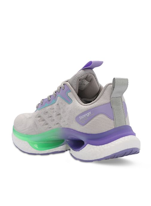 Slazenger WILLOCK Kadın Sneaker Ayakkabı Gri - Görsel 4