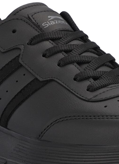 Slazenger ZIPPER I Erkek Sneaker Ayakkabı Siyah / Siyah - Görsel 5
