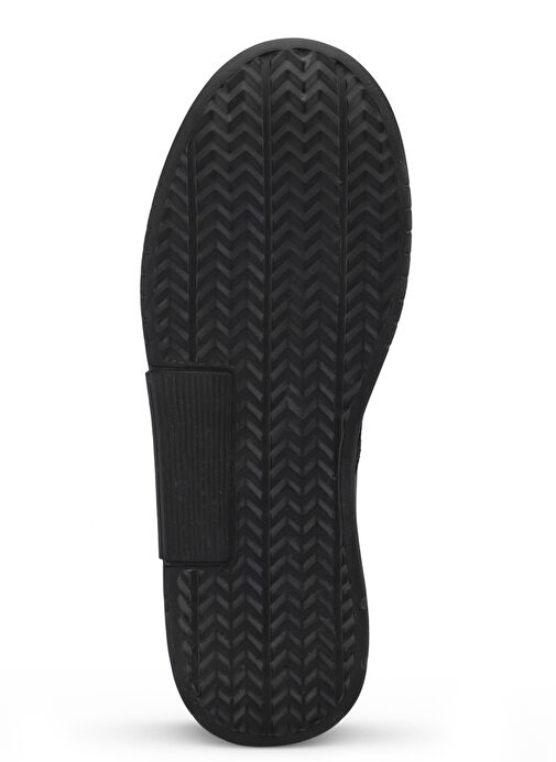 Slazenger ZIPPER I Erkek Sneaker Ayakkabı Siyah / Siyah - Görsel 8