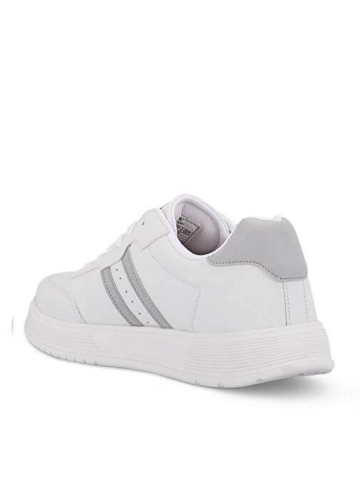 Slazenger ZIPPER I Kadın Sneaker Ayakkabı Beyaz / Gri - Görsel 4