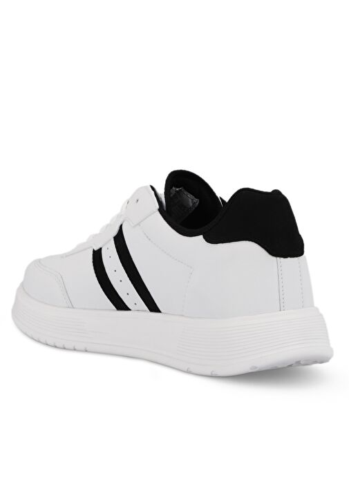 Slazenger ZIPPER I Kadın Sneaker Ayakkabı Beyaz / Siyah - Görsel 5