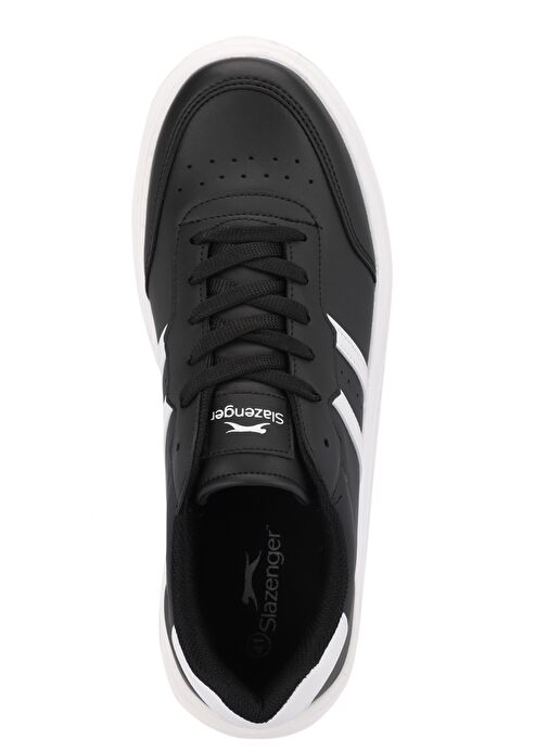 Slazenger ZIPPER I Kadın Sneaker Ayakkabı Siyah / Beyaz - Görsel 6