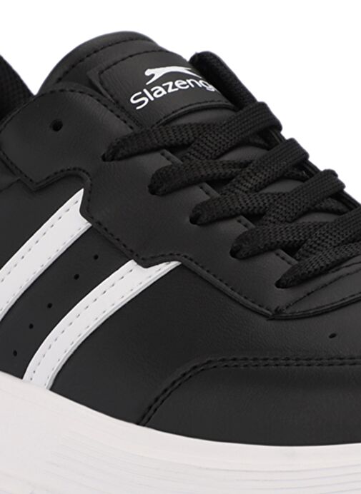Slazenger ZIPPER I Kadın Sneaker Ayakkabı Siyah / Beyaz - Görsel 5