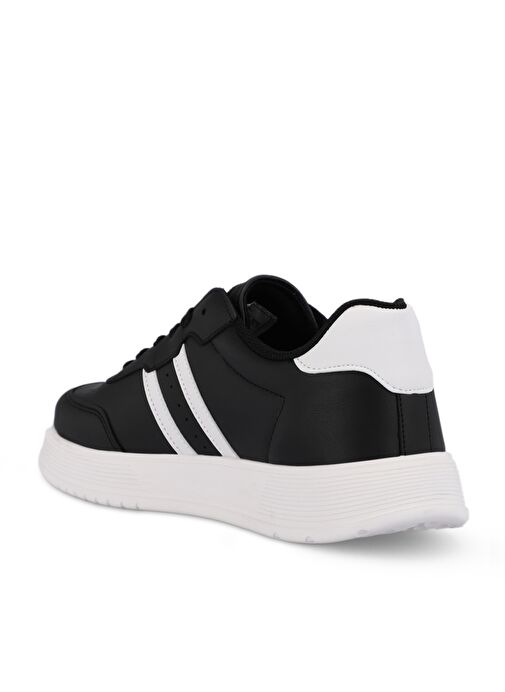 Slazenger ZIPPER I Kadın Sneaker Ayakkabı Siyah / Beyaz - Görsel 4