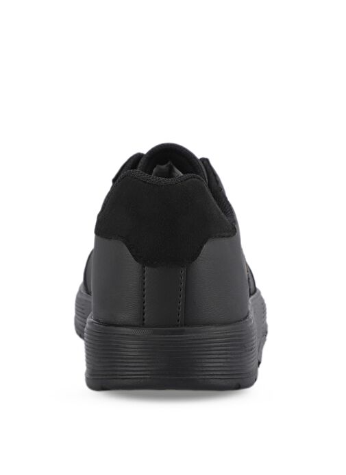 Slazenger ZIPPER I Kadın Sneaker Ayakkabı Siyah / Siyah - Görsel 7