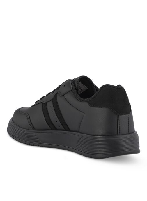 Slazenger ZIPPER I Kadın Sneaker Ayakkabı Siyah / Siyah - Görsel 4