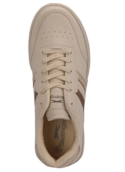 Slazenger ZIPPER I Kadın Sneaker Ayakkabı Bej - Görsel 6