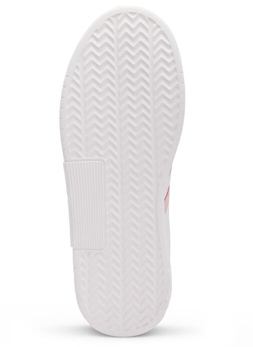 Slazenger ZIPPER I Kadın Sneaker Ayakkabı Beyaz / Pembe - Görsel 9