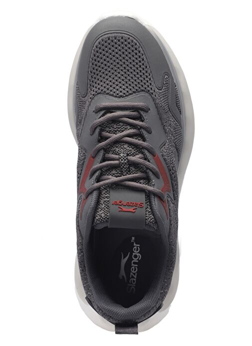 Slazenger WALK I Erkek Sneaker Ayakkabı Koyu Gri - Görsel 6