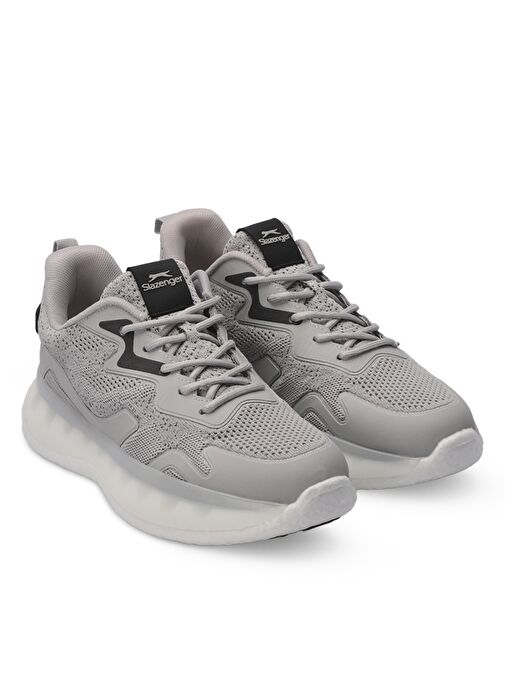 Slazenger WALK I Erkek Sneaker Ayakkabı Gri - Görsel 3