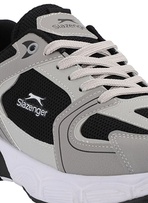 Slazenger ZEX Erkek Sneaker Ayakkabı Siyah / Gri - Görsel 5