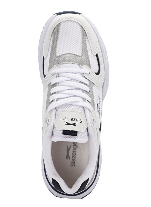 Slazenger ZEX Erkek Sneaker Ayakkabı Beyaz / Lacivert - Görsel 6