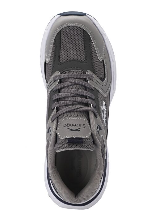Slazenger ZEX Erkek Sneaker Ayakkabı Gri - Görsel 6