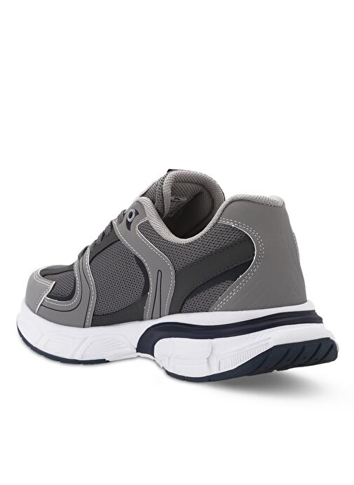 Slazenger ZEX Erkek Sneaker Ayakkabı Gri - Görsel 4