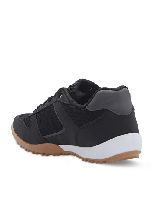 Slazenger ADRIAN I Kadın Sneaker Ayakkabı Siyah / Beyaz - Görsel 4