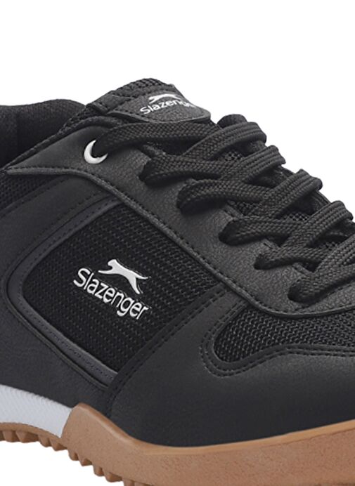 Slazenger ADRIAN I Kadın Sneaker Ayakkabı Siyah / Beyaz - Görsel 5