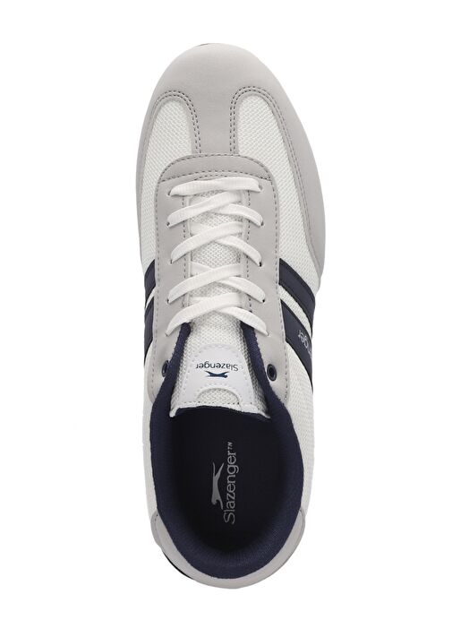Slazenger ACORD I Erkek Sneaker Ayakkabı Beyaz / Lacivert - Görsel 6