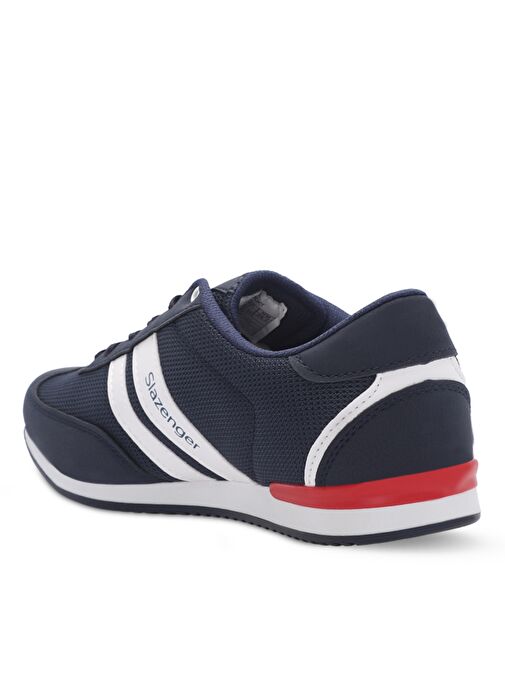 Slazenger ACORD I Erkek Sneaker Ayakkabı Lacivert / Beyaz - Görsel 4