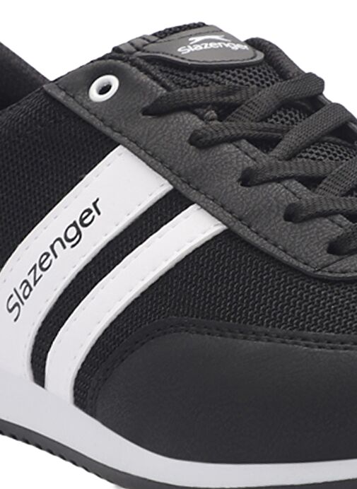 Slazenger ACORD I Erkek Sneaker Ayakkabı Siyah / Beyaz - Görsel 5