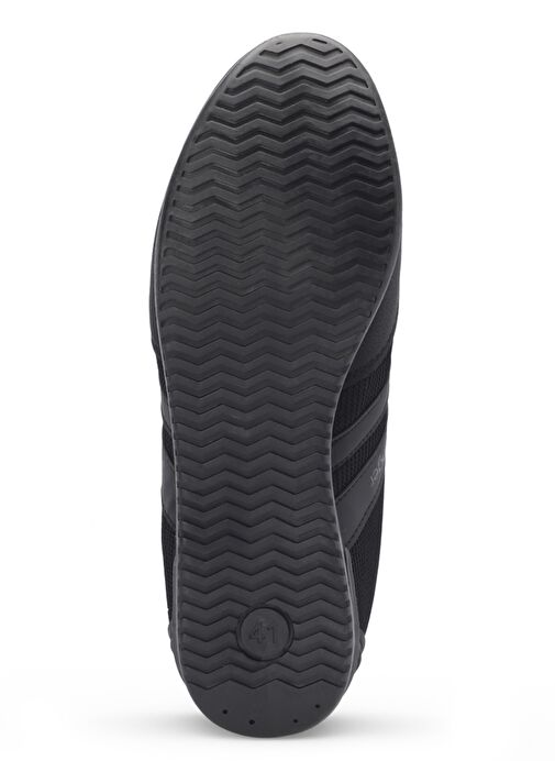 Slazenger ACORD I Erkek Sneaker Ayakkabı Siyah / Siyah - Görsel 8