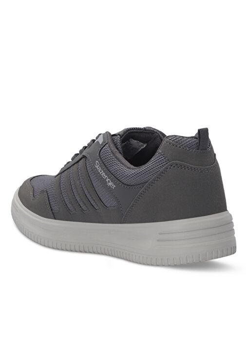 Slazenger ADAPT I Erkek Sneaker Ayakkabı Koyu Gri / Beyaz - Görsel 4
