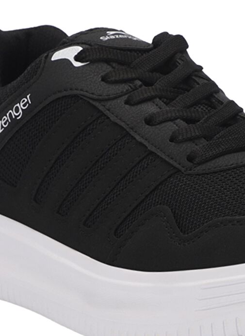 Slazenger ADAPT I Erkek Sneaker Ayakkabı Siyah / Beyaz - Görsel 5