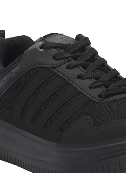 Slazenger ADAPT I Erkek Sneaker Ayakkabı Siyah / Siyah - Görsel 5