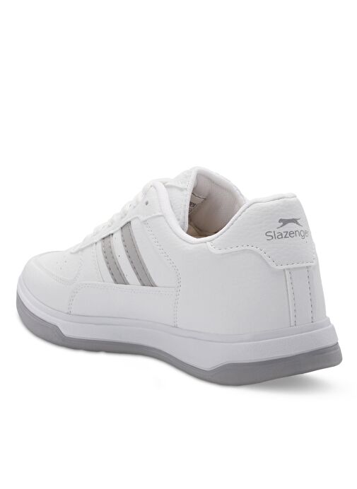 Slazenger ALASTAR I Erkek Sneaker Ayakkabı Beyaz / Gri - Görsel 4