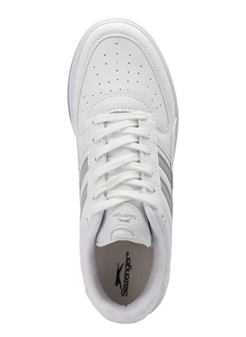 Slazenger ALASTAR I Erkek Sneaker Ayakkabı Beyaz / Gri - Görsel 6
