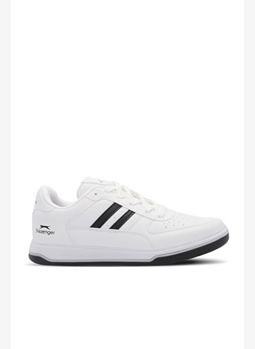 Slazenger ALASTAR I Kadın Sneaker Ayakkabı Beyaz / Siyah - Görsel 2