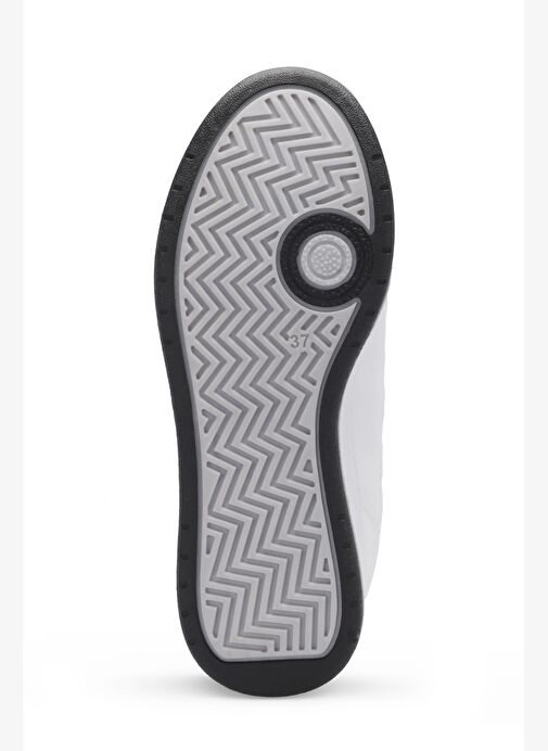 Slazenger ALASTAR I Kadın Sneaker Ayakkabı Beyaz / Siyah - Görsel 8