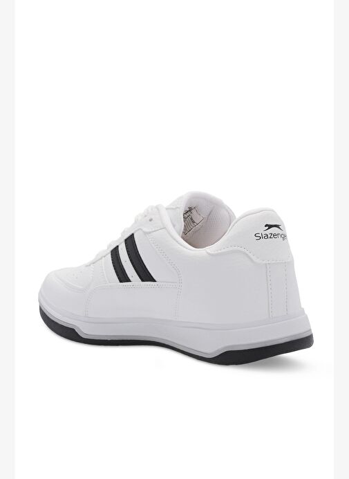 Slazenger ALASTAR I Kadın Sneaker Ayakkabı Beyaz / Siyah - Görsel 4